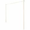 Austral 3.3m Classic Cream Fold Down Clothesline Accessory Ground Mount Kit