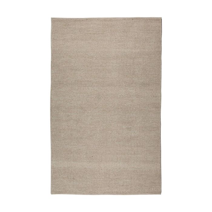 Colorscope knots contemporary indoor rug handspun textured greige 183x274cm