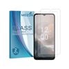 2 Pack MEZON Nokia C32 Clear Tempered Glass Screen Protectors