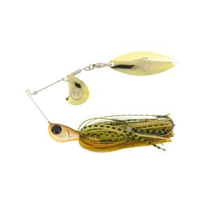 TT Lures 1/4oz Vortex+ Spinnerbait Fishing Lure - SOMERSET GOLD