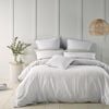 Wellington Quilt Cover Percale Cotton White - King Bed