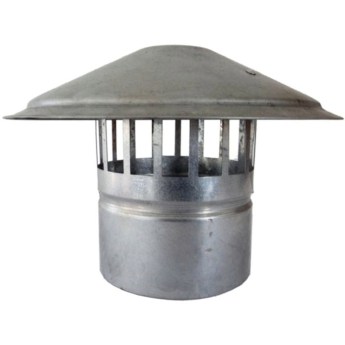 Kinetic 125mm Galvanised Cowl