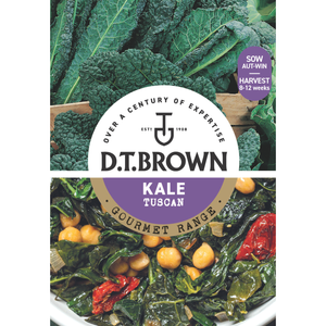 D.T. Brown Gourmet Tuscan Kale Seeds