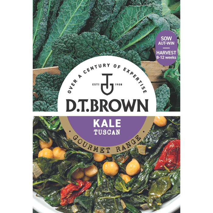 D.T. Brown Gourmet Tuscan Kale Seeds