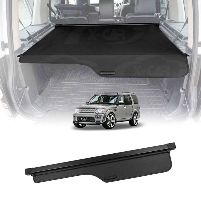 Retractable Trunk Shade Rear Cargo Security Shield Luggage Cover For Land Rover Discovery 3 4 2004-2016