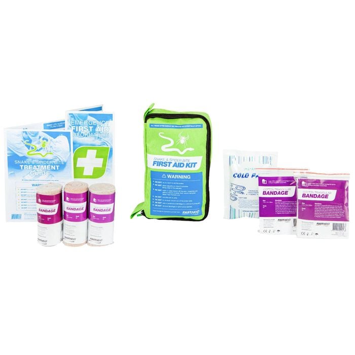 FastAid Snake and Spider Bite Green Soft Pack First Aid Kit