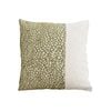 SOGA 50cm Modern Two-Tone Textured Block Design Throw Pillow