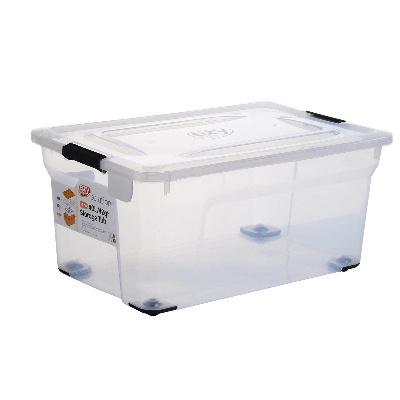 Ezy Storage 80L Solutions Storage Tub thumbnail 2