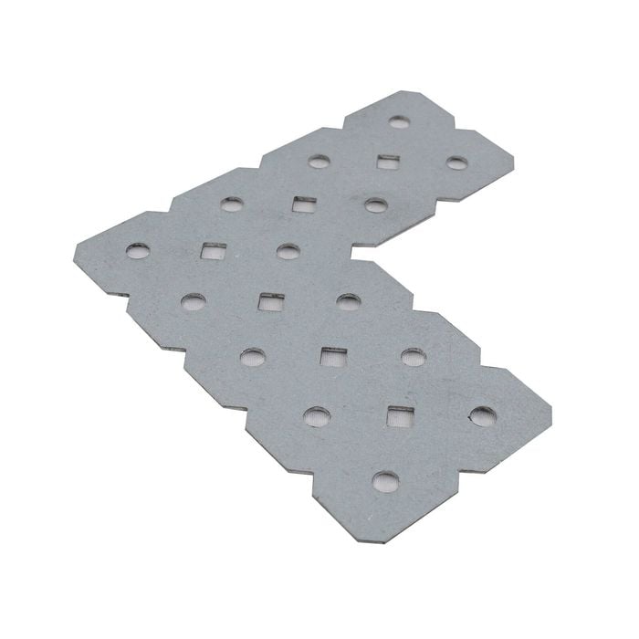 Carinya 100 x 100 x 50 x 1mm Galvanised L-Shape Make-A-Bracket