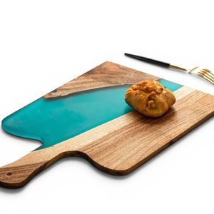 Luxury Feast Live Edge Acacia Wood Platter