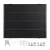 VEVOR 775x617x55mm 36 Graded Sports Card Display Case with 98% UV PC Glass