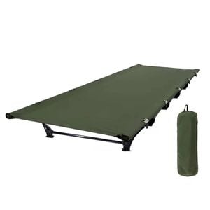 NNEOBA Portable Camping Cot Compact Folding Bed Green