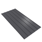 Armorsteel 875 x 0.4mm Grey Friars Style Clad Roofing Steel