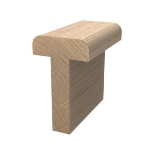 Porta 50 x 30mm 2.4m Tasmanian Oak 'T Rounded' Astragal