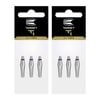 6pc Target Titanium Pro Spare Top Dart Shaft Replacement Accessory Set Silver