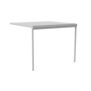 Absco Structures 3.00 x 3.00 x 3.00 Single Patio Cover – Surfmist