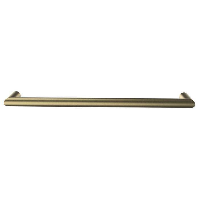 Arlec 15W Brush Brass Single Bar Heated Towel Rail