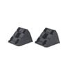 Pair of Chocks for Black Caravan Levelling Ramps, Chock for Fiamma Level Up Pro