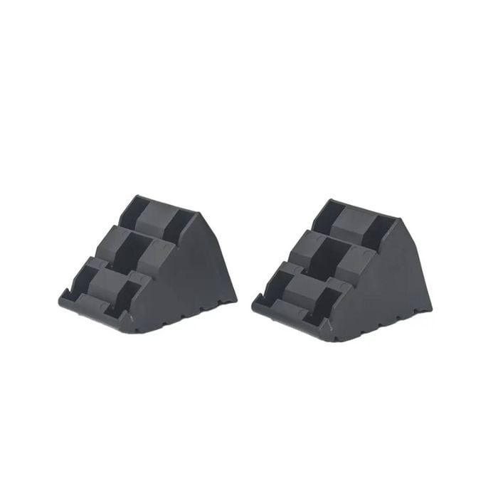 Pair of Chocks for Black Caravan Levelling Ramps, Chock for Fiamma Level Up Pro