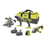 Ryobi 18V ONE+ 4 Piece Combo Kit