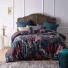 Vintage Design Etheridge Printed Velvet Quilt Cover Set