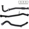Ignite Exhausts Turbo Back For Nissan Gu Patrol 4.2l Coil Spring Ute 3" No Dump Pipe With Pipe Only 409 Stainless Steel
