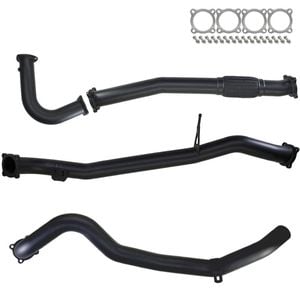 Ignite Exhausts Turbo Back For Nissan Gu Patrol 4.2l Coil Spring Ute 3" No Dump Pipe With Pipe Only 409 Stainless Steel