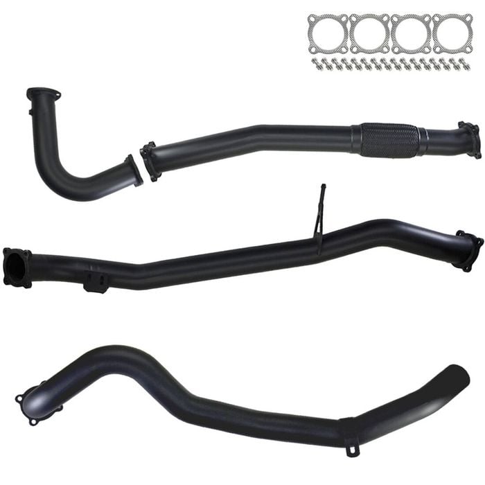 Ignite Exhausts Turbo Back For Nissan Gu Patrol 4.2l Coil Spring Ute 3" No Dump Pipe With Pipe Only 409 Stainless Steel