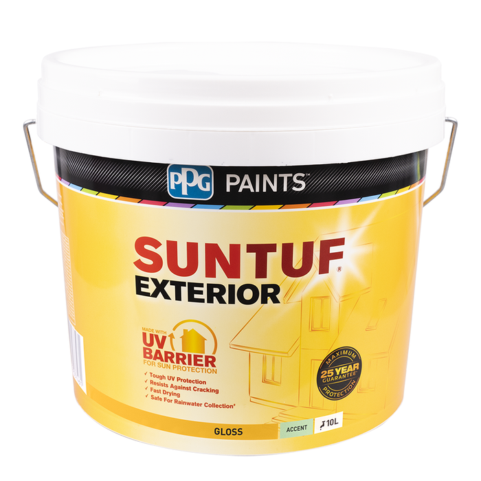 PPG Paints 10L Neutral Gloss SunTuf Exterior Paint