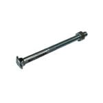Zenith M8 x 60mm Zinc Plated Coach Head Bolt And Nut
