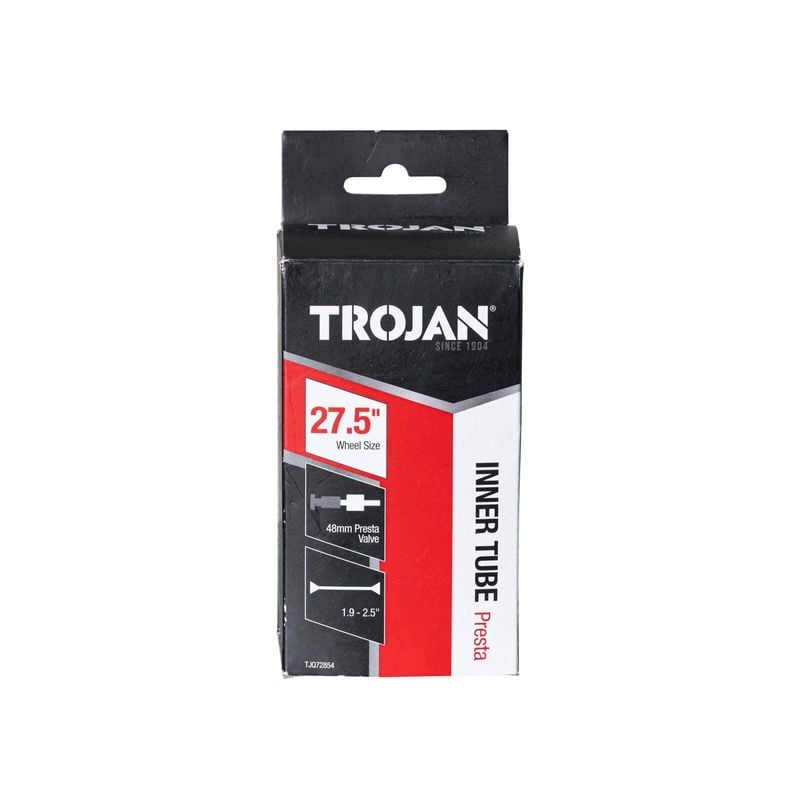Trojan 27.5 Inch Presta Inner Tube