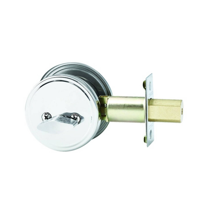 Lockwood Satin Stainless Steel Symmetry Single Cylinder Deadbolt