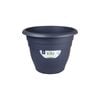 Northcote Pottery 200mm Graphite Villa Round Plastic Pot