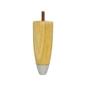 Adoored 150mm Round Lacquered Paint Dipped Base Furniture Leg