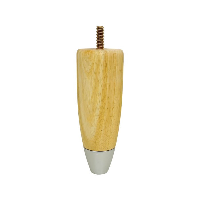 Adoored 150mm Round Lacquered Paint Dipped Base Furniture Leg