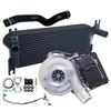 Upgrade Billet Turbo Charger With 106mm Intercooler & Hose And Genuine Oil Feed Pipe For Ford Everest Ua 2.2l 2015 Onwards