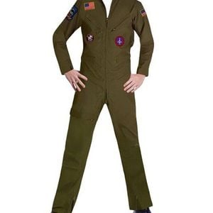 Ace Sky Warrior Teen Boys Pilot Flight Suit Costume - Xlarge