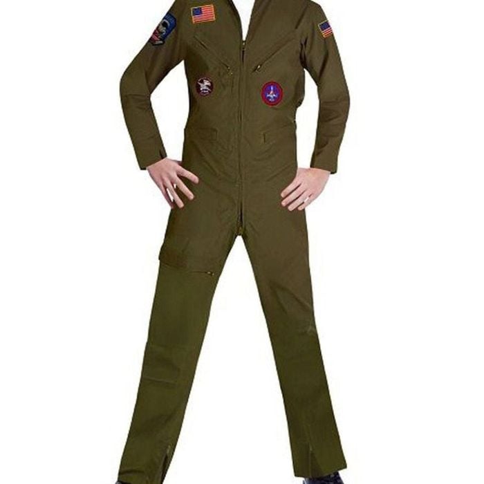 Ace Sky Warrior Teen Boys Pilot Flight Suit Costume - Xlarge