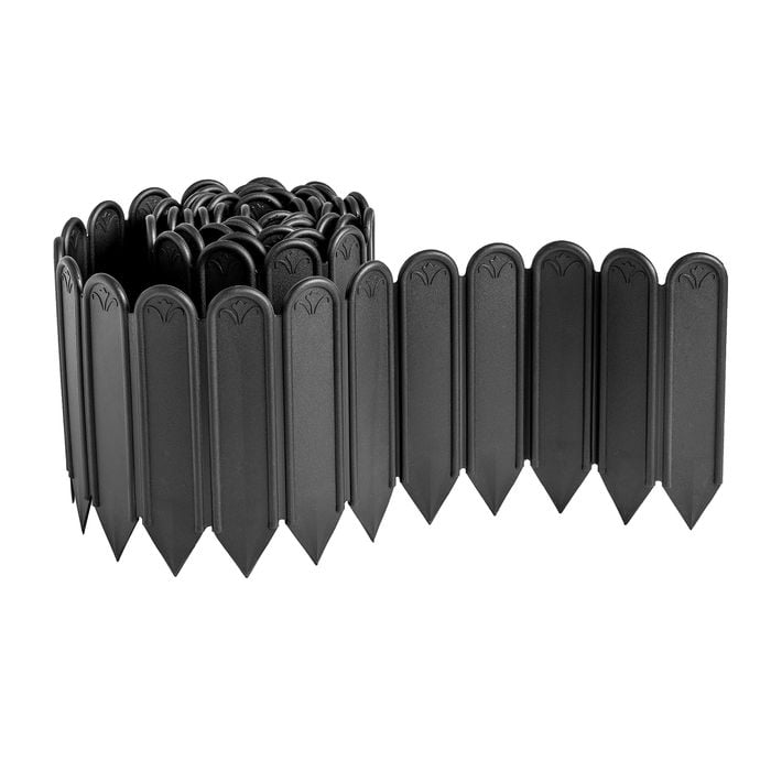 Lattice Makers 220mm x 3m Black Ezy Edge Garden Edging