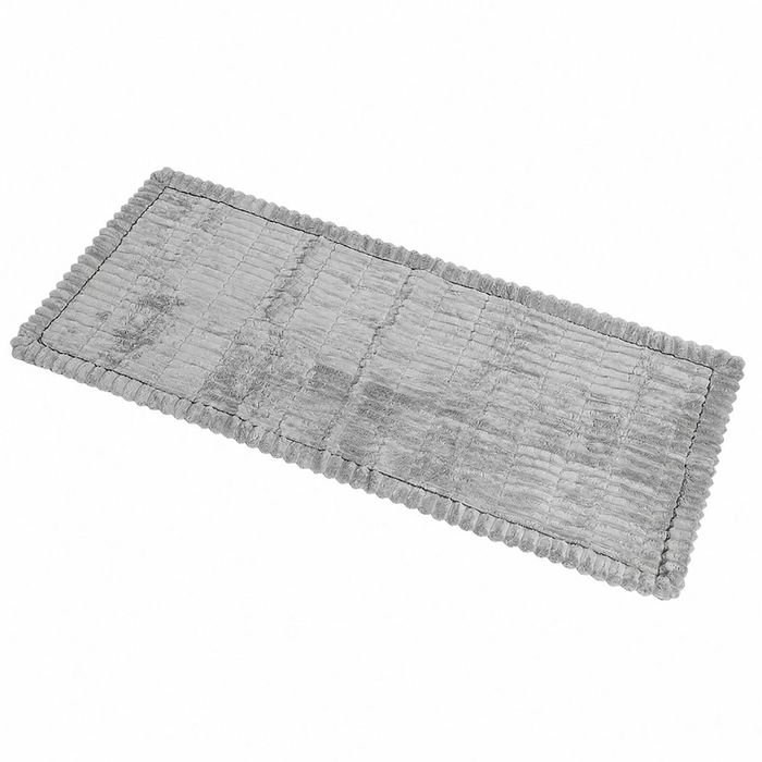 Marlow Sofa Cover  Lounge Plush Pet Couch Cover Non-Slip Light Grey 70x150cm