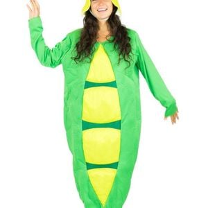 Novelty Adults Peas In A Pod Food Costume - One Size