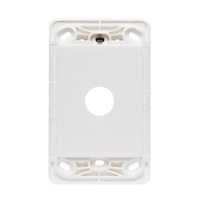 HPM VIVO White 1 Gang Wall Switch - Grid Only