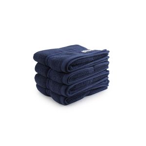 4pc Onkaparinga 45x65cm Cotton Flinders Bathroom Hand Towels Set 600GSM Denim