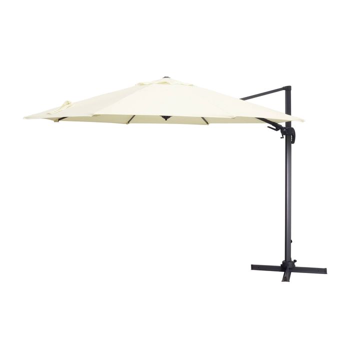 Hartman Ivory Capri Cantilever Umbrella
