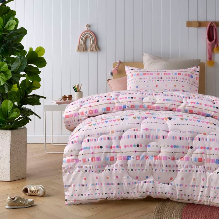 Happy Kids Swifty Washed Cotton Comforter Set - Single Bed