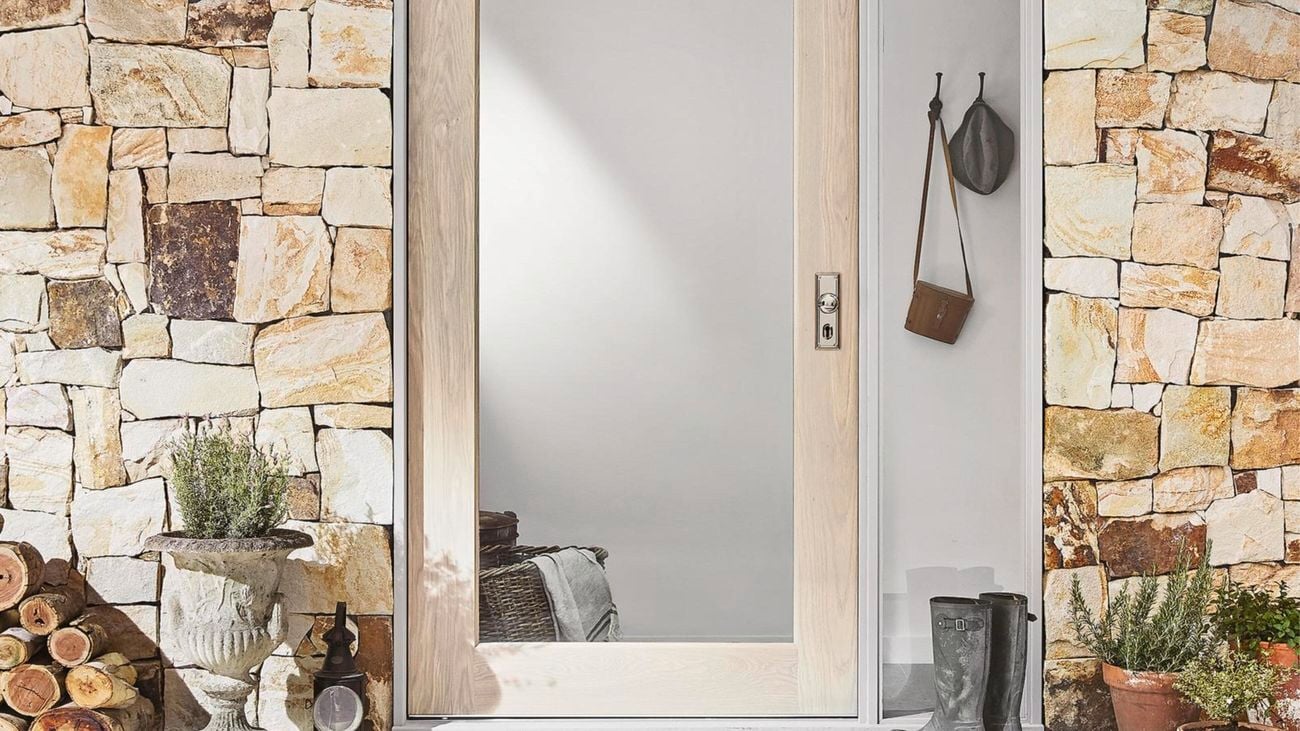 Front door.