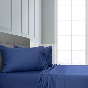 Ardor Cotton Sheet Set - Blue - King
