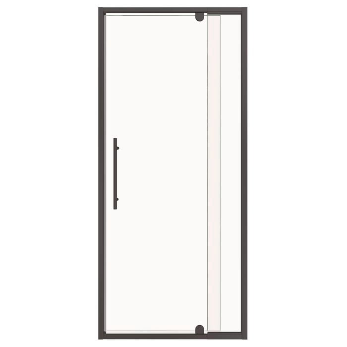 Stein 1000 x 2000mm Black Georgia Square Shower - Door Only 