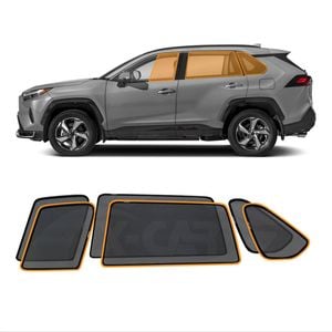 Car Window Sun Shade for Toyota RAV4 Rav 4 XA50 2019-2025 Sun Blind Mesh Rear Side
