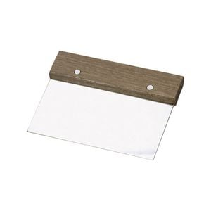 Chef Inox Dough Scraper w/ Wood Handle